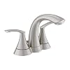 Moen WS84550SRN Darcy 4 Centerset 2-Handle Bathroom Faucet in Spot Resist Brushed Nickel
