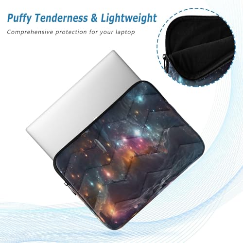 Funda para laptop 13-14 pulg impermeable con diseño Starry Night Cave miniatura 5