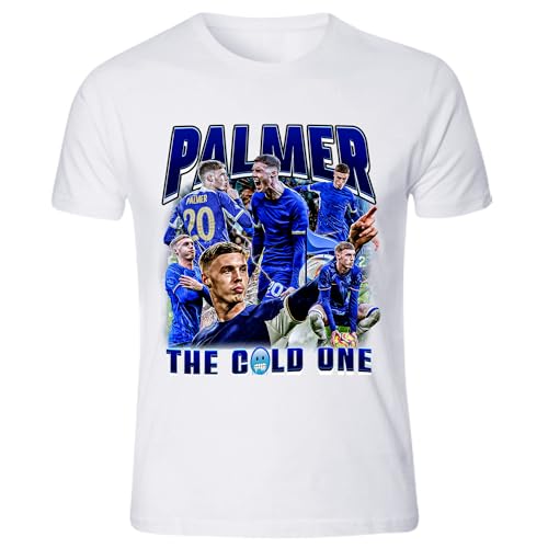 Camiseta Cole Palmer para adultos y niños de algodón unisex