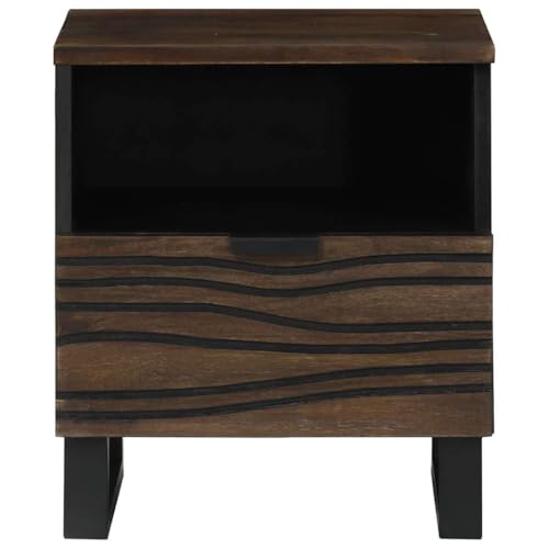 Table de nuit rustique avec tiroir pour ranger vos secrets de nuit