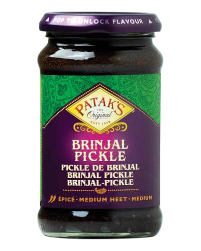 Patak’s Brinjal Pickle, 6er Pack (6 x 312 g)