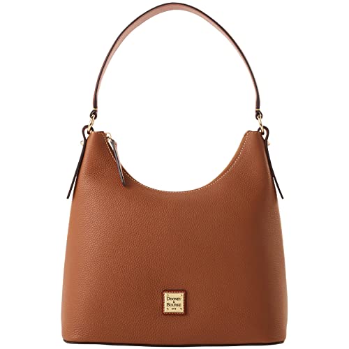 Dooney & Bourke Women’s Hobo Bag in Pebble Grain Leather, Large Handbag with Single Shoulder Strap