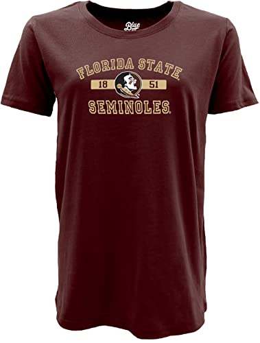 Blue 84 Women's NCAA Officially Licensed T-Shirt Athletic Team Color2