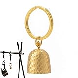 Qfdiwr Klingeln Für Türklinken,Antike Messing Deko Und Kleine Glocken - Glocke Für Geschäftsräume Und Wohnungstüren - Für Halloween Eingangsbereich Garten Laden Büro Restaurant Hotel Küche