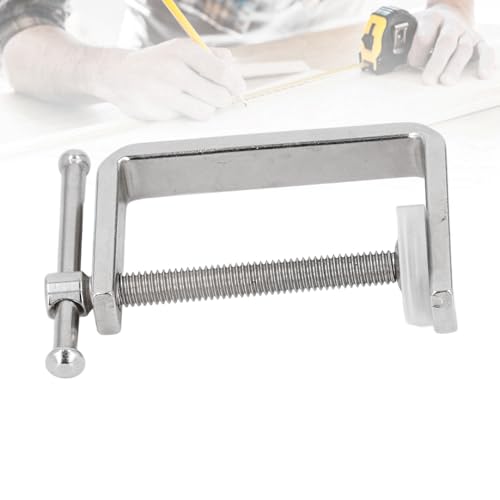Braçadeira C para Carpintaria, Forte Resistência, Braçadeira C Multiuso de Aperto Rápido para Fixaçã