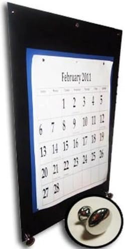 Amazon.com: Wall Calendar Holder Chrome : Office Products