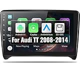 🌟【2G+32G Android 11 Doppel Din Radio】für Audi TT Basis Cabrio 2-türig (2008-2013)；für Audi TT Basis Coupé 2-türig (2008-2014). 2G RAM und 32GB ROM lassen das Radio reibungslos laufen. Hinweis: Bitte kaufen Sie mit Vorsicht, wenn Ihr Fahrzeug über Glasfaserkabel verfügt. Kundendienst: 24 Stunden technische Unterstützung, 30 Tage kostenloser Ersatz.
