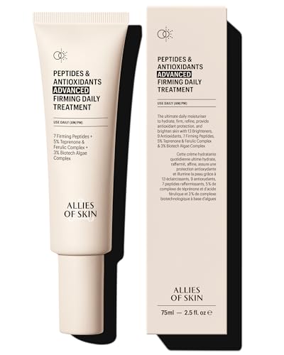 Allies of Skin Peptides & Antioxidants Advanced Firming Daily Treatment with 13 Brighteners...