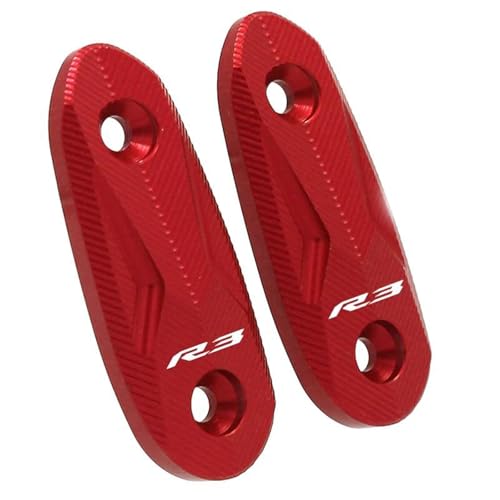 Couvercle de trou rétroviseur R3 en alu CNC pour Yamaha YZF-R3 R25