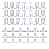 AVUELOI Tapones de silicona para pendientes, 90 Piezas, anti-queloides, Discos anticarne silvestre Piercing Disc para estabilizar los pendientes. Disponible en dos tamaños, 10 mm/5 mm