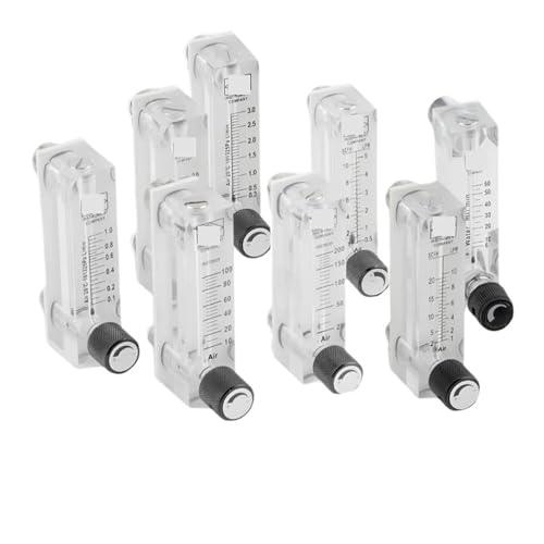 Débitmètre flotteur plastique LZM-6T valve ajustable gaz liquide air