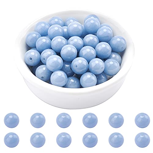 arricraft 1 Strand 46-50Pcs Natural Angelite Beads