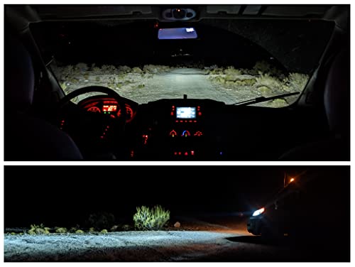 Openglass Van Mods Ram Promaster Headlight Led Conversion Kit - Premium (10,000 Lumens, For 2014-2022) - Custom H7 Led Bulbs, Stainless Steel Adapters, All Tools & Easy Install Videos - Plug & Play #TOP4