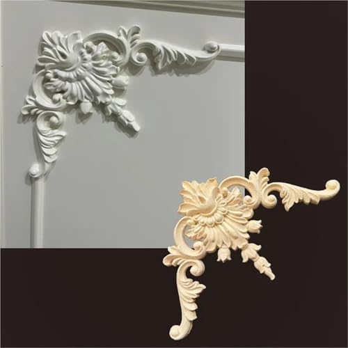 Sculptures sur bois d'angle 25cm pour masquer les défauts de meubles