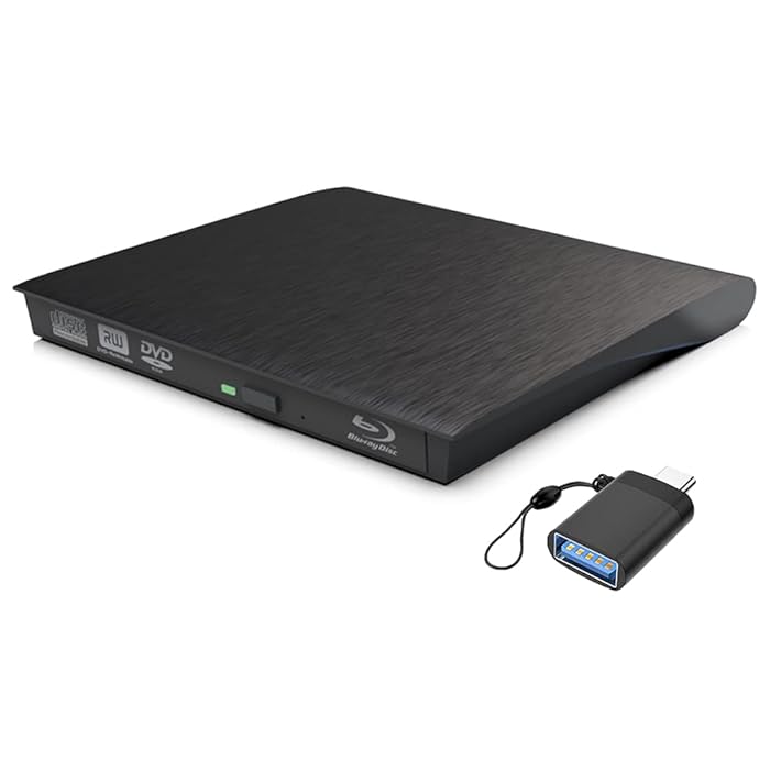 Buy Jotec External 3D Bluray DVD Drive Burner, Portable USB 3.0 and