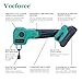Vocforce Cordless Palm Nailer, 20V Brushless Auto Hammer Tool Kit with 2.0Ah Rechargeable Lithium Battery and Charger, Tool Bag, LED Light, 1/4