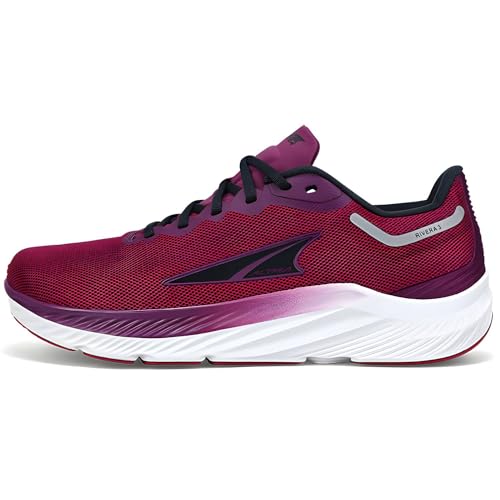 ALTRA Women's AL0A7R7N Rivera 3 Road Running Shoe, Black/Purple - 7.5 M US