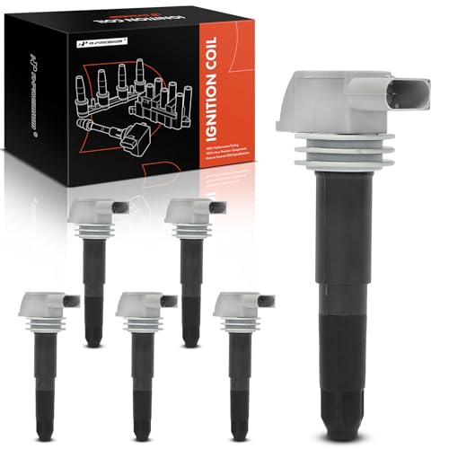 A-Premium Engine Ignition Coil Pack Compatible with Porsche 911 2009-2019 Boxster 2009-2016 Cayman 2009-2012/2014-2016