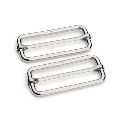 CooBigo 12 Pack 2 Inch Metal Tri-Glide Slides