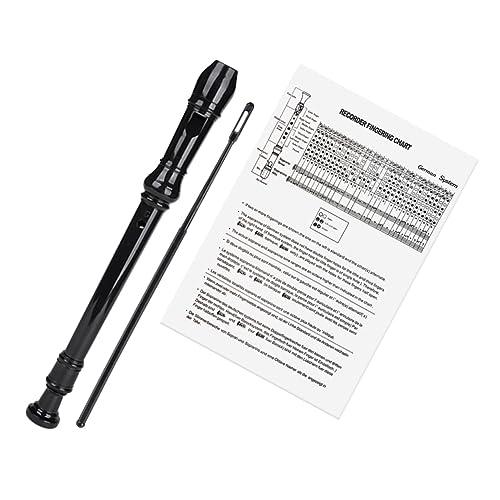 FUNOMOCYA Professional Recorder Wind Instrument with Durable Material Cleaning Guide for Beginners for Classroom Stage and Band Use Flute