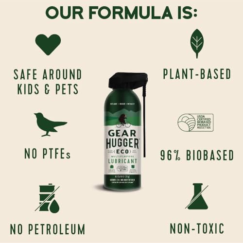 Image of Gear Hugger Lubricant, Degreaser & Rust Remover, Plant-Based (11oz, 3pk)