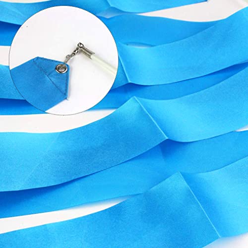 Image of Gymnastic Rhythmic Dancing Ribbon Streamer Stick (1 Piece) (Electric Blue)