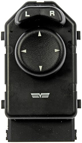 Dorman 901-456 Front Driver Side Power Mirror Switch - Front Left Compatible With Select Jeep Models, Black #TOP1