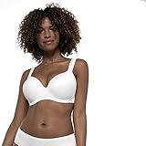 DORINA Rachel Women's Full Cup Underwire Light Padded Demi T-Shirt Bra D1082A - White - 34B