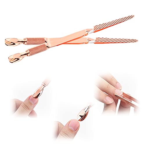 Nagelhaut Pusher Remover, 2 Stück Multi-funktionen Nail Pincher Nail Magic Wand Doppelt Beendet Nagelhautschieber Cutter…