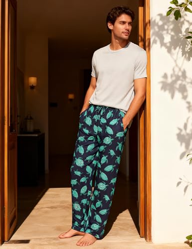 Image of Vogseek Mens Pajama Pants Funny Christmas Halloween Pj Bottoms