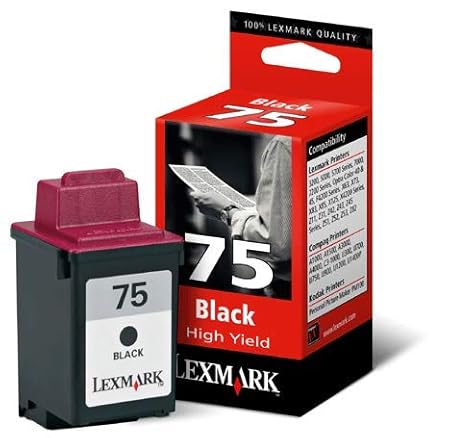 Lexmark 12A1975 High-Yield Black Ink Cartridge