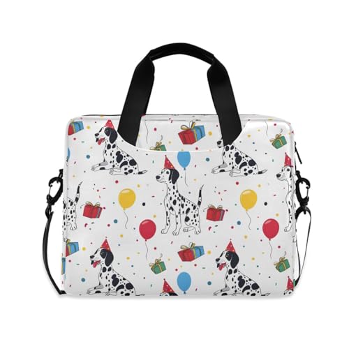 Funda de laptop con diseño de perro dálmata, 13-15.6 pulg miniatura 1