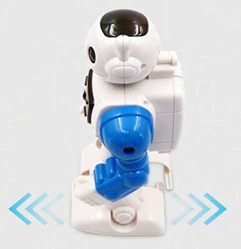 toysery electronic walking dancing robot