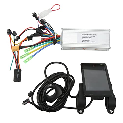 Alomejor Electric Brushless Controller M6C LCD Display 36/48V 500W Electric Controller Set for 22.5mm Handlebar