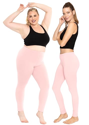 Image of STRETCH IS COMFORT Cotton Capri Leggings, Knee Length Pants, Plus Size | Soft pull-on comfort, lightweight summer feel, ankle option, casual layering, cotton leggings, black capris, under dresses