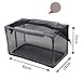 Leefasy Aquarium Separation Net Breeding Box Nylon Mesh Multipurpose Pp Frame with Zipper for Fish Spawn Hatchery Easily Install, 42x22x22cm