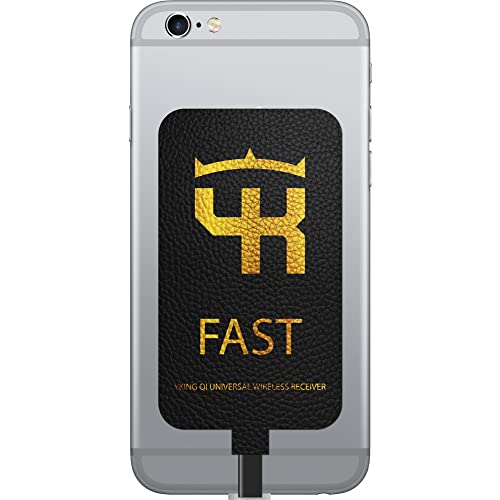 2000 Mah Qi Wireless Charging Receiver for iPhone 6, 6s, 7, and Plus Models - Fast Charger Adapter