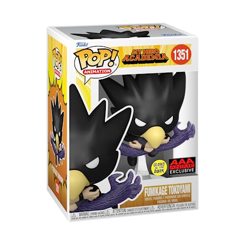 Funko Pop My Hero Academia Fumikage Tokoyami (Black Fallen Angel) GITD Figure (AAA Anime Exclusive)(68622)