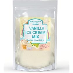 Unpretentious Vanilla Soft Serve Ice Cream Mix, 12 oz, Rich & Creamy, Homemade Ice Cream, Single Serving
