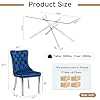SSLine Modern 5Piece Glass Dining Table Set for 4 Luxury