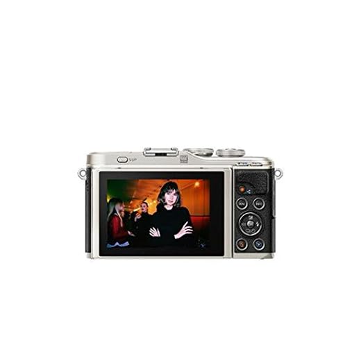 Olympus Pen E-PL9 - Cámara de Sistema Compacto de 16 MP (Pantalla de 3", Zoom eléctrico, películas 4k, WiFi, Kit con Objetivo Compacto M. Zuiko Digital ED de 14-42 mm), Negro y Plateado