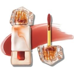 Mistine Makeup Lip Gloss Lip Plumber Non-sticky Tinted Lip Gloss Infused with 1% Peptide Moisturizing Shiny Finish Lip Tint Hydrating Lifter Gloss Lightweight Feeling Lip Oil J02 Secret Love 0.1 fl oz