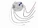 Produktbild paladin 873040led 12-48 VDC, LED-Dimmer speziell konzipiert zur Steuerung von LED-Streifen / LED-Stripes, für die Unterputz-Montage