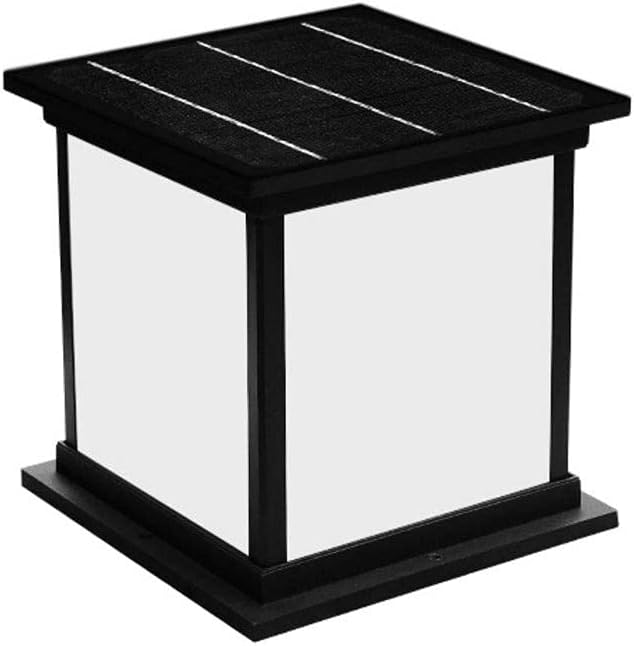 Generic Lamp Post Light Fixture Garden Decoration Courtyard Lights Community Porch Outdoor Light Lamp Villa Fence Outdoor Post Lantern Industrial Style Energy Saving Lamp