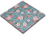 Nodsaw Layer Cake Fabric for Quilting 10 inch; Layer Cakes 10 inch Squares for Quilting; 42 10x10 inch Retro Floral Print Precut Cotton Fabric Squares Bundles for Sewing, Quilting, and DIY Crafts