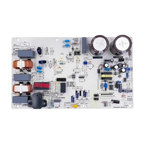 Placa de control de la unidad exterior del aire acondicionado Haier compatible con 0011800209P y 0011800209B. Incluye circuito impreso (PCB) y piezas de repuesto for el mantenimiento.