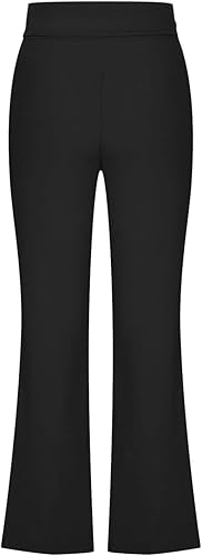 Miniatura 4 de Leggings deportivos con corte de bota y pierna acampanada para mujer, leggings de cintura alta, moldeadores elásticos para levantamiento de glúteos,