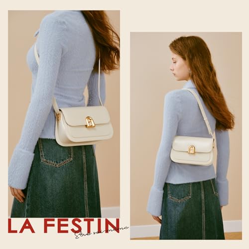 LAFESTIN Leather Shoulder Bag for Women with Adjustable Strap, Crossbody Purses For Women, Designer Inspire Handbags2