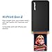 Polaroid Hi Print + 20 Photo Bundle, 2nd Generation Phone Printer, 2x3 Pocket Photo Printer, Portable Bluetooth Photo Printer for iPhone & Android Cleaning Cloth