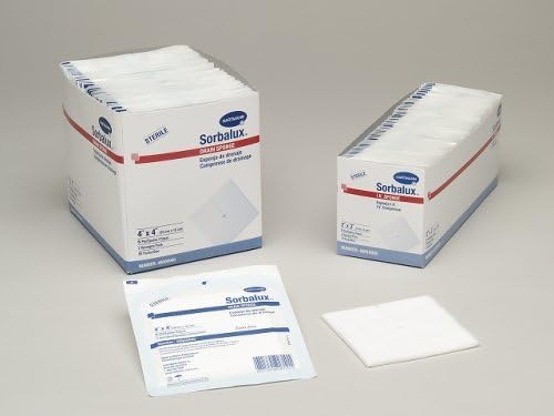Sorbalux Drain & I.V. Sponge - 2" x 2" - 6 Ply - Sterile - Box
